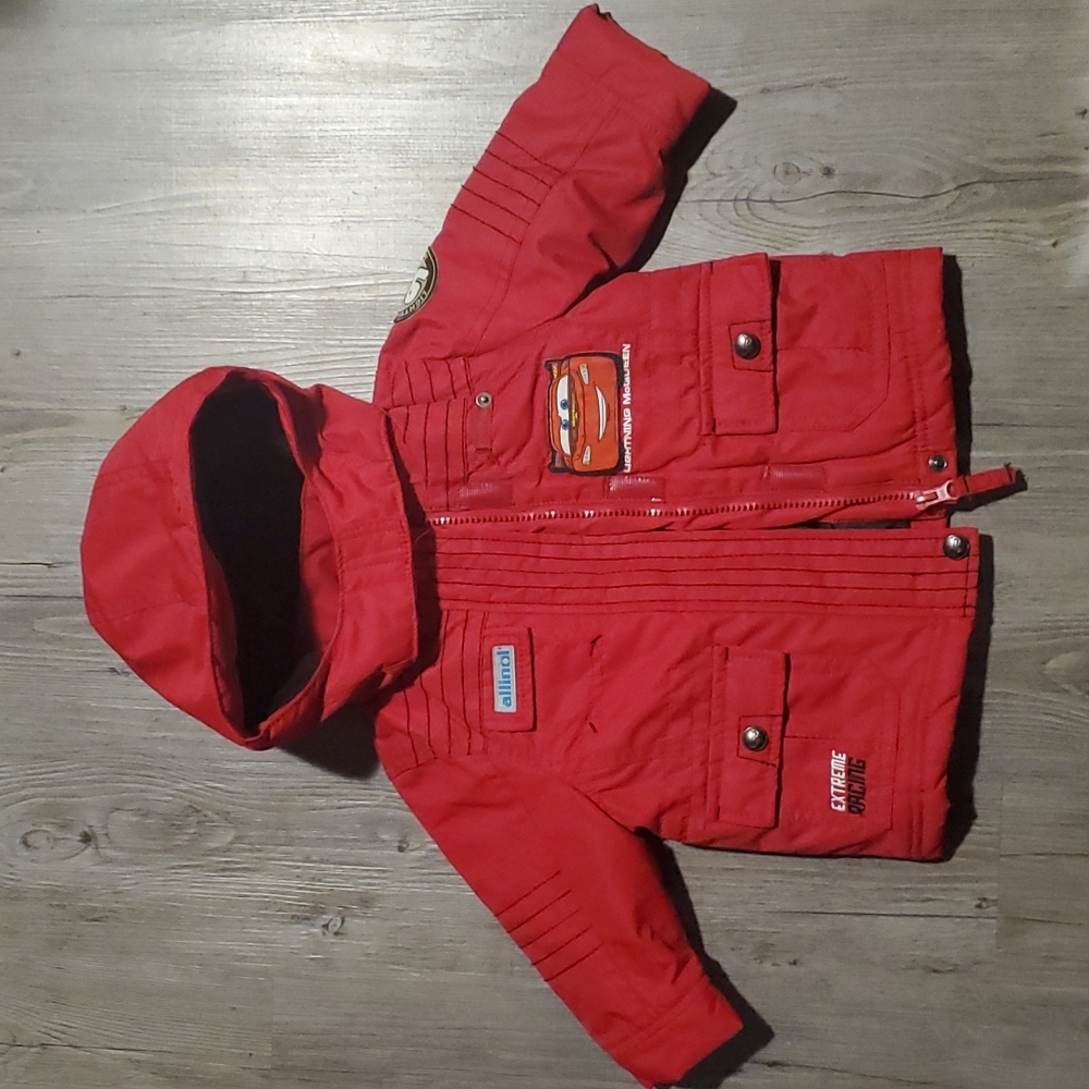 Disney | Infant Lightning McQueen Winter Coat | Red | 6-12 Months